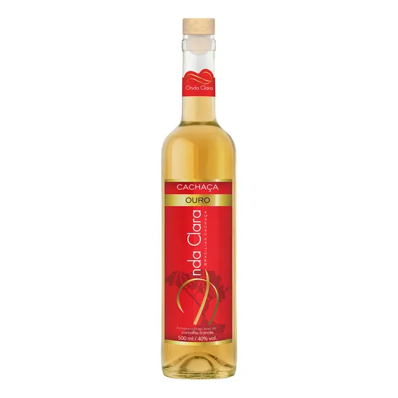 Cachaça Onda Clara Carvalho Francês 500 Foto 1