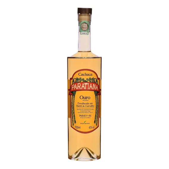 Cachaça Paratiana Ouro 700 Foto 1
