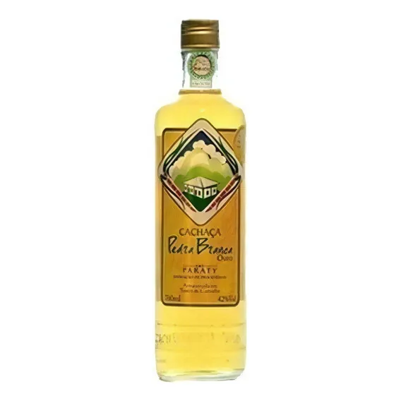 Cachaça Pedra Branca Ouro 700ml Paraty Foto 1