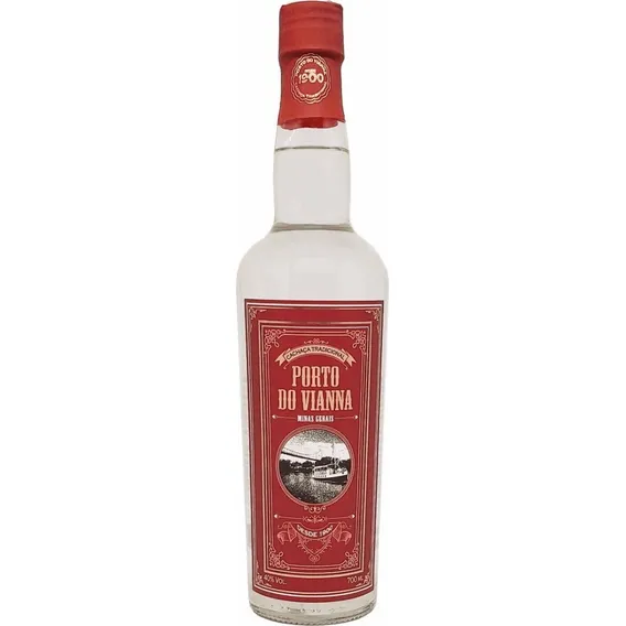 Cachaça Prata Tradicional 700ml Porto Do Vianna Foto 1