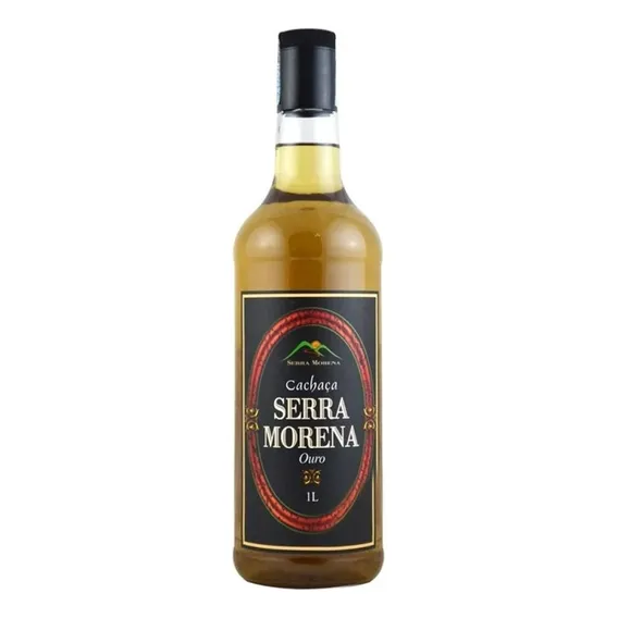Cachaça Serra Morena Ouro 1000ml Foto 1