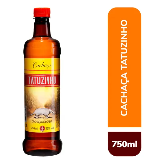 Cachaça Tatuzinho 750ml Foto 1