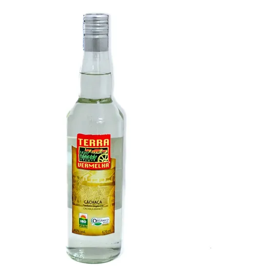 Cachaça Terra Vermelha branca 670ml Foto 1