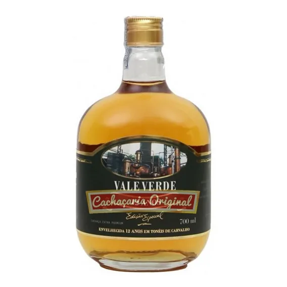 Cachaça Vale Verde Extra Premium 12 Anos 700ml Foto 1