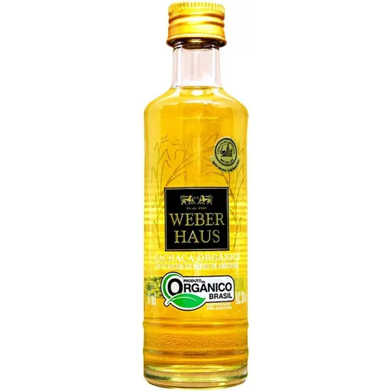 Cachaça Weber Haus Amburana 50ml Foto 1