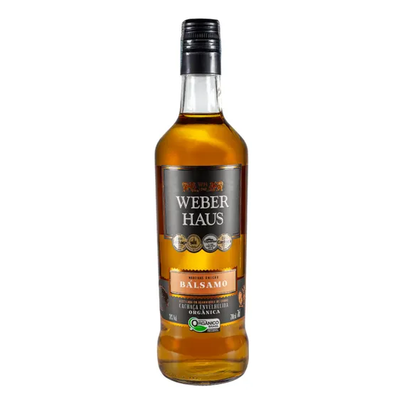 Cachaça Weber Haus Orgânica Envelhecida Bálsamo 700ml Foto 1