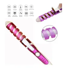 Cacheador Modelador De Cachos Esprial Bivolt Baby Liss Pro Cor Roxo Foto mini 4