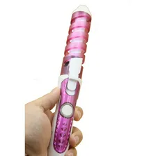 Cacheador Modelador De Cachos Esprial Bivolt Baby Liss Pro Cor Roxo Foto  mini 1