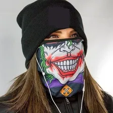 Cachecol Balaclava Face Shield Bandana Máscara Pirata Cor Preto Desenho Do Tecido Twisty Foto mini 2