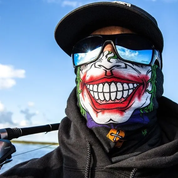 Cachecol Balaclava Face Shield Bandana Máscara Pirata Cor Preto Desenho Do Tecido Twisty Foto 1