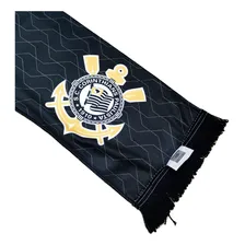 Cachecol Do Corinthians Dupla Face 2012 - Cor Dourado-escuro Desenho Do Tecido Liso Tamanho Un Foto mini 3