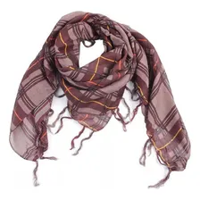 Cachecol Pashmina Lã Verde Scarf Lenço Xale Xadrez Masculino Tamanho 180 X 31 Foto mini 1
