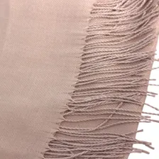 Cachecol Pashmina Xale Manta Franja Feminino Inverno Cor Bege Foto mini 4