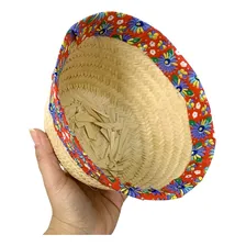 Cachepot Artesanal No Chapéu De Palha Decoração Festa Junina Foto mini 4