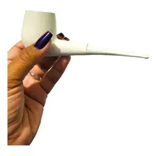 Cachimbo Branco Kit 2 Unidades Reto Preto Velho Umbanda Foto mini  2