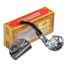 Cachimbo De Madeira Baquelita Piteira Relíquia Colecionador Foto mini 1