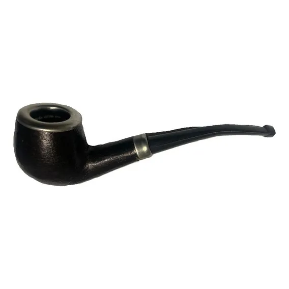 Cachimbo De Madeira - Pequeno Curvo Foto 1
