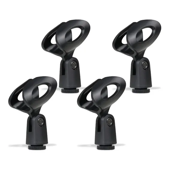 Cachimbo Suporte De Microfone P/ Com Ou Sem Fio 3 Pçs Cor Preto Foto 1