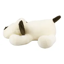 Cachorro Branco Deitado 35cm - PelĂșcia Foto mini 3