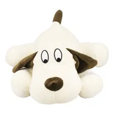 Cachorro Branco Deitado 35cm - PelĂșcia Foto mini 1