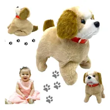 Cachorro Cachorrinho PelĂșcia Anda Late Brinquedo Pilha Foto mini 2