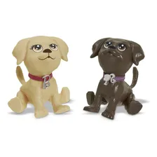 Cachorro Da Barbie Mini Pets Hora Do Banho 2 Cachorrinhos Foto mini 1