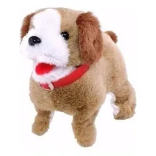 Cachorro Pelucia Anda Late E Da Cambalhotas Lindo Presente Foto  mini 1