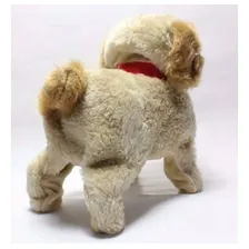 Cachorro Pelucia Anda Late E Da Cambalhotas Lindo Presente Foto mini  3