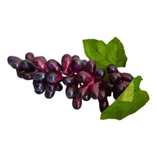 Cachos De Uva Artificial Grande Fruta Silicone Santa Ceia Foto mini 1