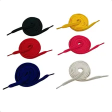 Cadarço Atacador 1,20cm Colorido Lgbt Tenis Bermudas Cor Branco Foto mini 3