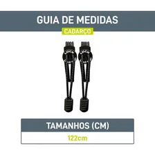 Cadarço Elastico Pack Com 2 Unidades Lock Laces Preto Foto mini 4