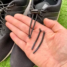 Cadarço Militar Elástico Coturno Bota 1,6 M Com Ponteira Par Foto mini  3