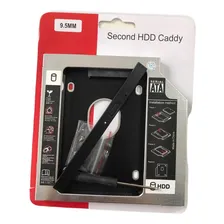 Caddy Adaptador Ssd Segundo Hd Para Notebook 9,5mm Foto  mini 1