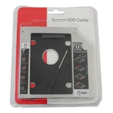 Caddy case adaptador universal 9.5mm segundo hd ssd sata no note Foto  mini 1