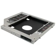 Caddy case adaptador universal 9.5mm segundo hd ssd sata no note Foto mini 4