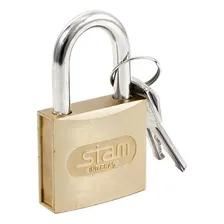 Cadeado 30mm - Stam Cor Dourado Foto mini 3