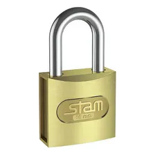 Cadeado 30mm - Stam Cor Dourado Foto mini 2