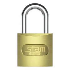 Cadeado 30mm - Stam Cor Dourado Foto mini 1