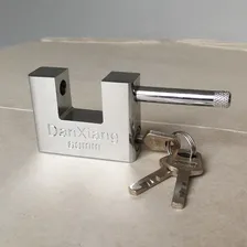 Cadeado Aço Forjado 70 Mm Titanium Antifurto Casa Empresa Foto mini  2