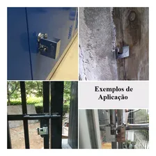 Cadeado Aço Forjado 70 Mm Titanium Antifurto Casa Empresa Foto mini 4