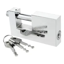 Cadeado Aço Forjado 70 Mm Titanium Antifurto Casa Empresa Foto  mini 1