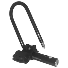 Cadeado Bike Bicicleta U Lock Trava Chave 140x210mm Elleven Cor Preto Foto mini  3