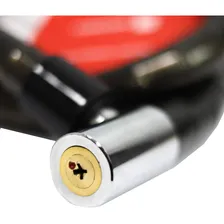 Cadeado Bike Moto Chave Tetra 1,0mx22mm Reforçado Articulado Foto mini  2