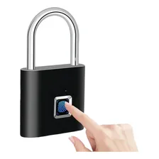 Cadeado Biometrico Com Impressão Digital - Fingerprint Foto mini 4