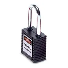 Cadeado Brady Express Preto Corpo Em Plástico 77580 Foto  mini 1