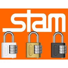 Cadeado Código Segredo Stam Para Malas E Armarios Senha Foto mini  2