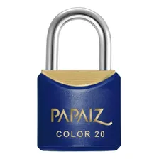 Cadeado Colorido Cr20 Sm Azul Papaiz Foto mini 1