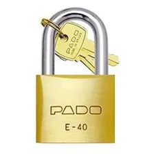 Cadeado De Latão Lt-40mm Tradicional Pado Cor Dourado Foto mini 3