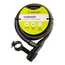 Cadeado Elleven Cabo Aço 1,5mt X 12mm P/ Bike Moto Chaves Foto  mini 1