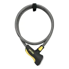 Cadeado Onguard 8039 Akita Com Chave Bicicleta Moto 120cm Cor Preto Foto mini 3